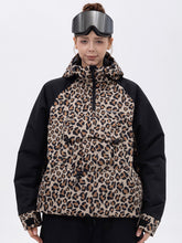 Women's Mountain Freestyle Cargo Pocket Bomber Camo Snowboard Jacket